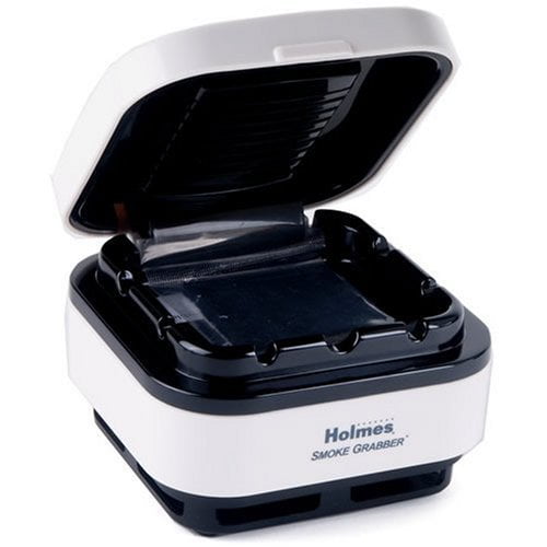 Smoke Grabber Ashtray with Carbon Filter Automatic Operation Open Lid Smoke Grabber Ashtray with Carbon Filter Automatic Operation Open Lid
